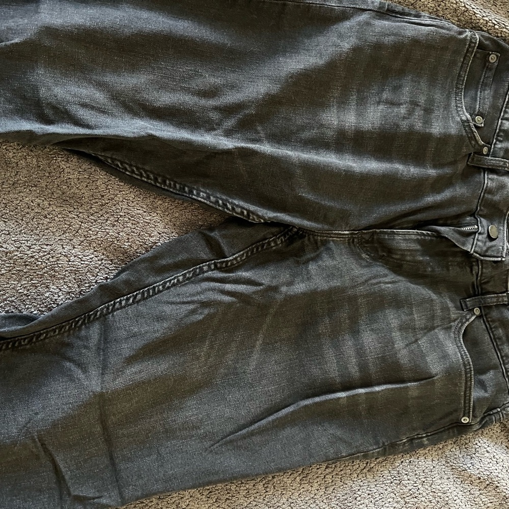 Banana Republic Dark Gray Relaxed Jeans